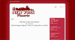 Desktop Screenshot of nypizzajaxnc.com